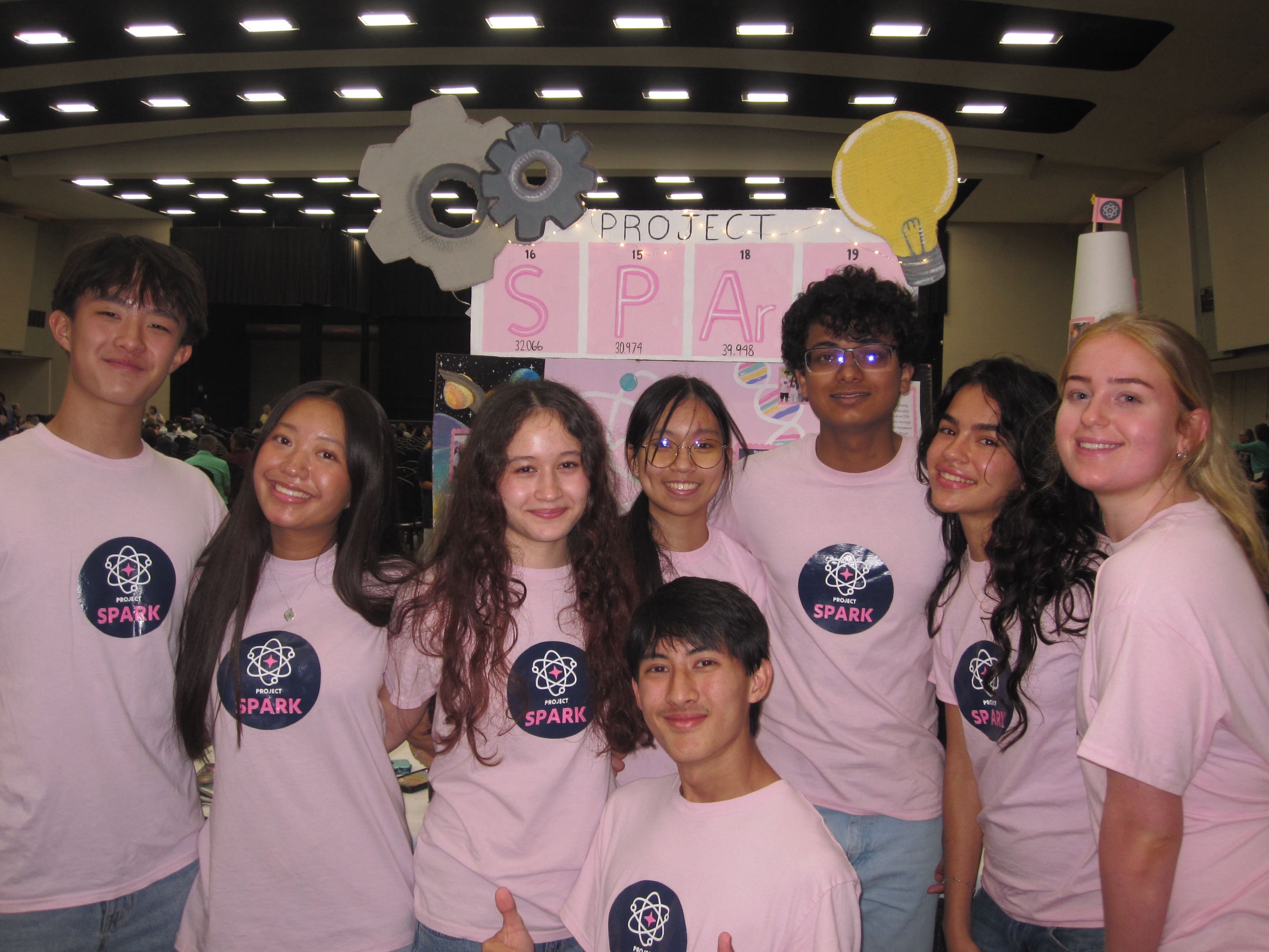 Project SPARK students and volunteers