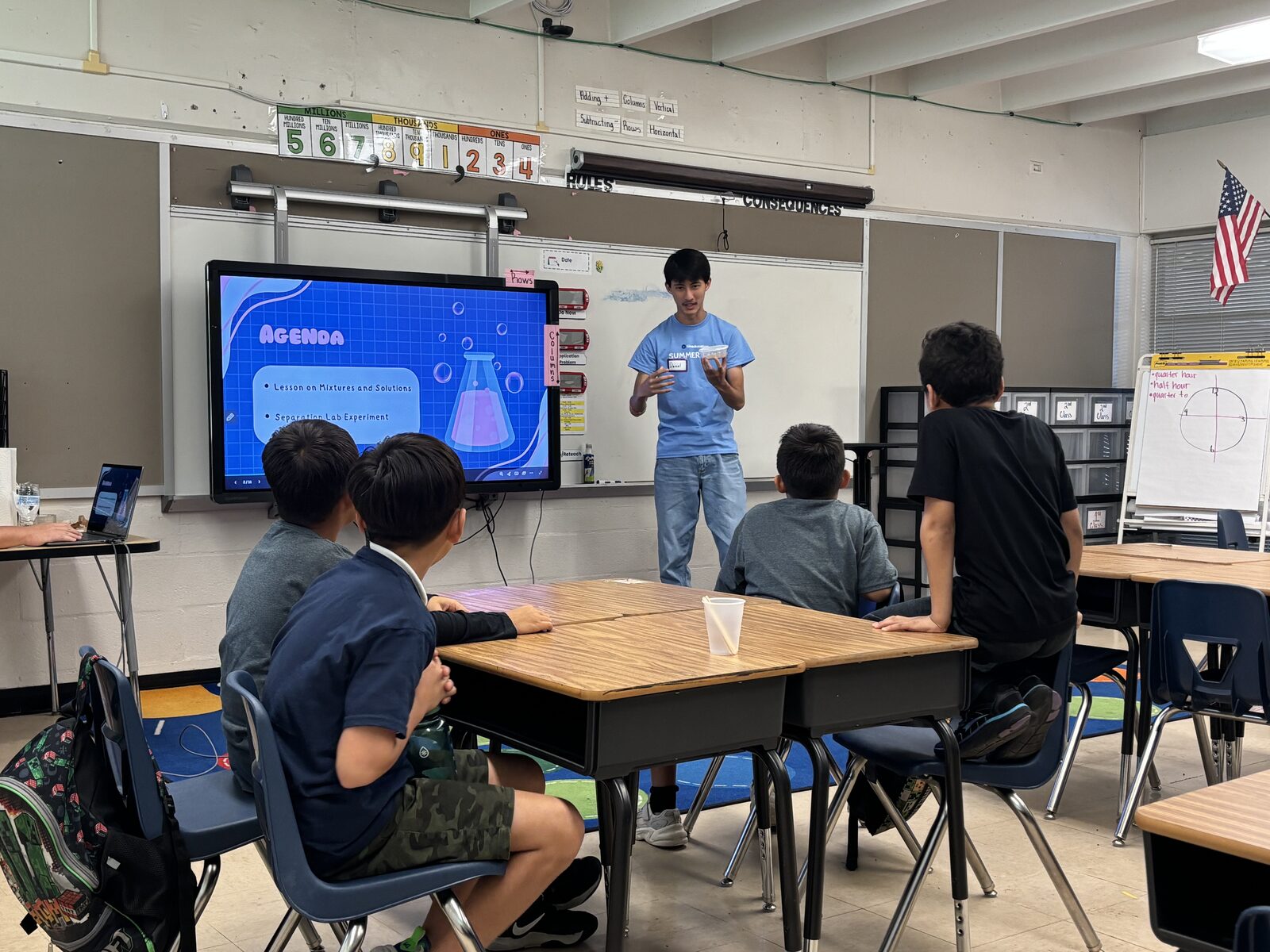 Project SPARK members at a STEM event